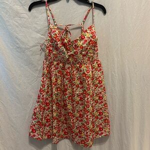 NWT For Love and Lemons Floral Mini Dress Sz L